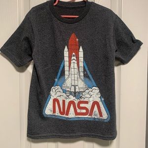 Buzz Cuts Unisex Kids NASA Tee Size Medium